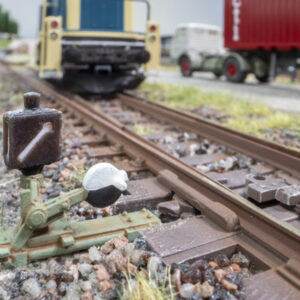 13911 Noch Stellhebel mit Weichenlaterne rechts 5 Stück