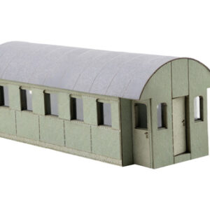 14293 Noch Gartenhaus "Bahnwaggon" 9,7 x 3,7 cm, 3,5 cm hoch