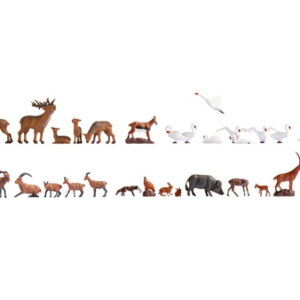 16053 Noch Mega-Spar-Set "Wildtiere" 45 Figuren