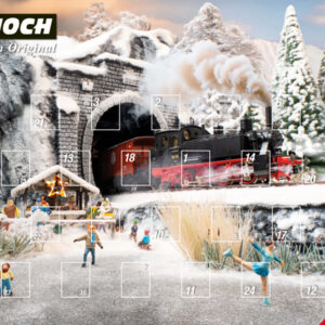36999 Noch Figuren-Adventskalender Inhalt: 24 handbemalte Figuren