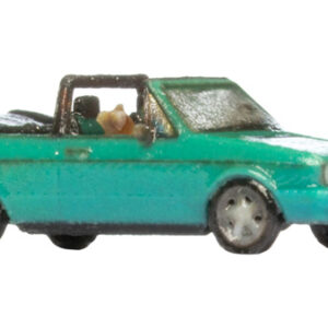 37612 Noch VW Golf 1 Cabriolet türkis, 3D-Master