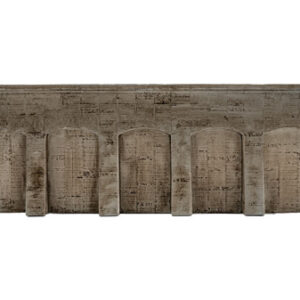 58095 Noch Beton-Arkadenmauer geschlossen, 30 x 10,1 cm