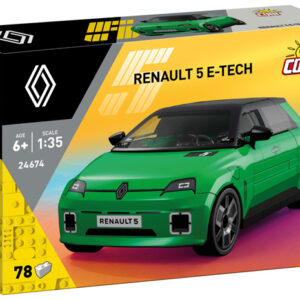 24674 Cobi Bouw Sets Renault 5 E-Tech Green