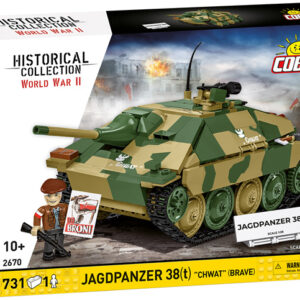 2670 Cobi Bouw Sets Jagdpanzer 38(T) "Chwat"