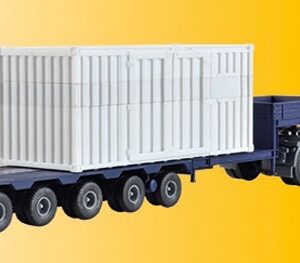 13057 Kibri H0 MB ACTROS Begleittransporter zum LG 1550 BREUER & WASEL **Auslauf**