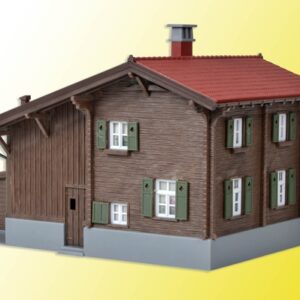 39493 Kibri H0 Bahnhof Davos-Monstein inkl. Hausbeleuchtungs- Startset, Funktionsbausatz