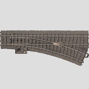 24612 Marklin Weiche rechts r437,5 mm,24,3