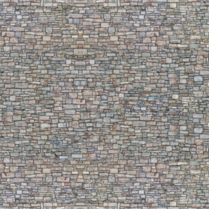 56940 Noch 3D-Kartonplatte Bruchsteinmauer bunt