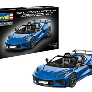 07750 Revell Modelset Corvette C8 cabriolet