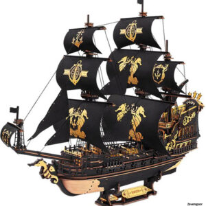 MCB02 Robotime The Seahorse Barque