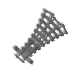 9001 Stone Heap Dreiwegweiche R104 (1stuk)