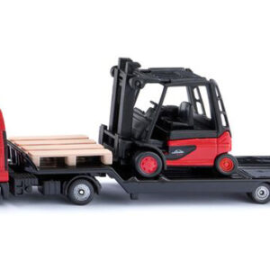 1763 Siku MAN Lkw mit Linde Gabelstapler