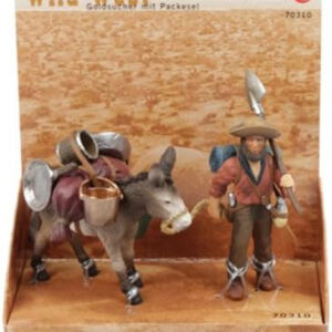 70310 Schleich Goudzoeker met pakesel Wild West Wilde Westen Cowboy