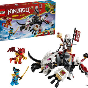 71863 LEGO® Zilvar en Grimtak het Drakenbeest