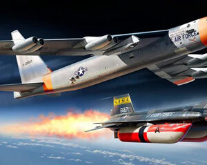 03793 Revell Modelset NB-52 en X-15 "Platinum-editie"