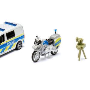 2562 Siku VW T6 mit BMW Polizeimotorrad