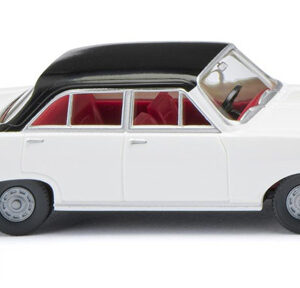 084706 Wiking Opel Rekord A - weiß mit schwarzem Dach